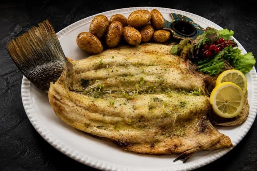 Seabass grilled